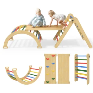 Triangle Set-Rainbow Playset